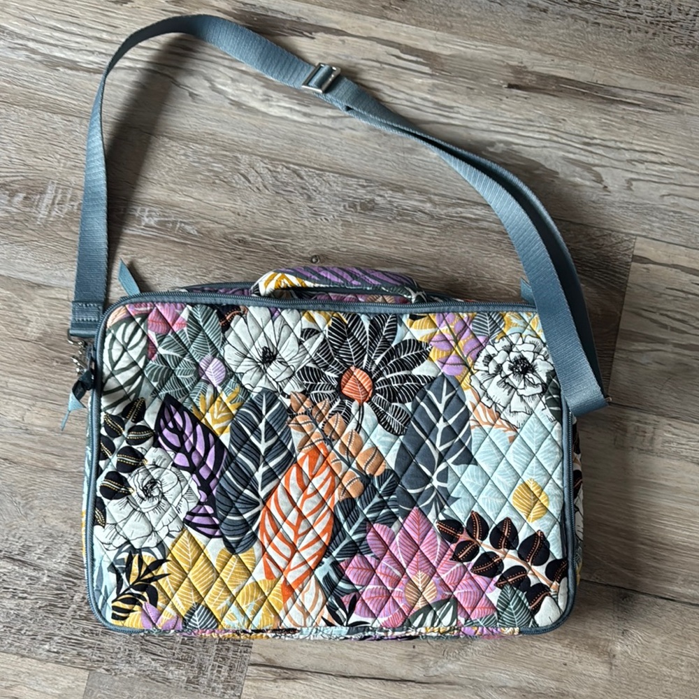 Vera Bradley Quilted Laptop Bag in Multicolor